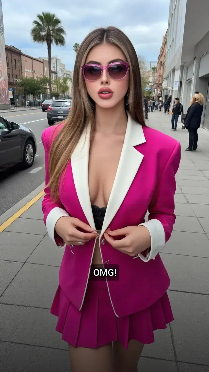 Obsessed!πThis pink suit is EVERYTHING!π₯