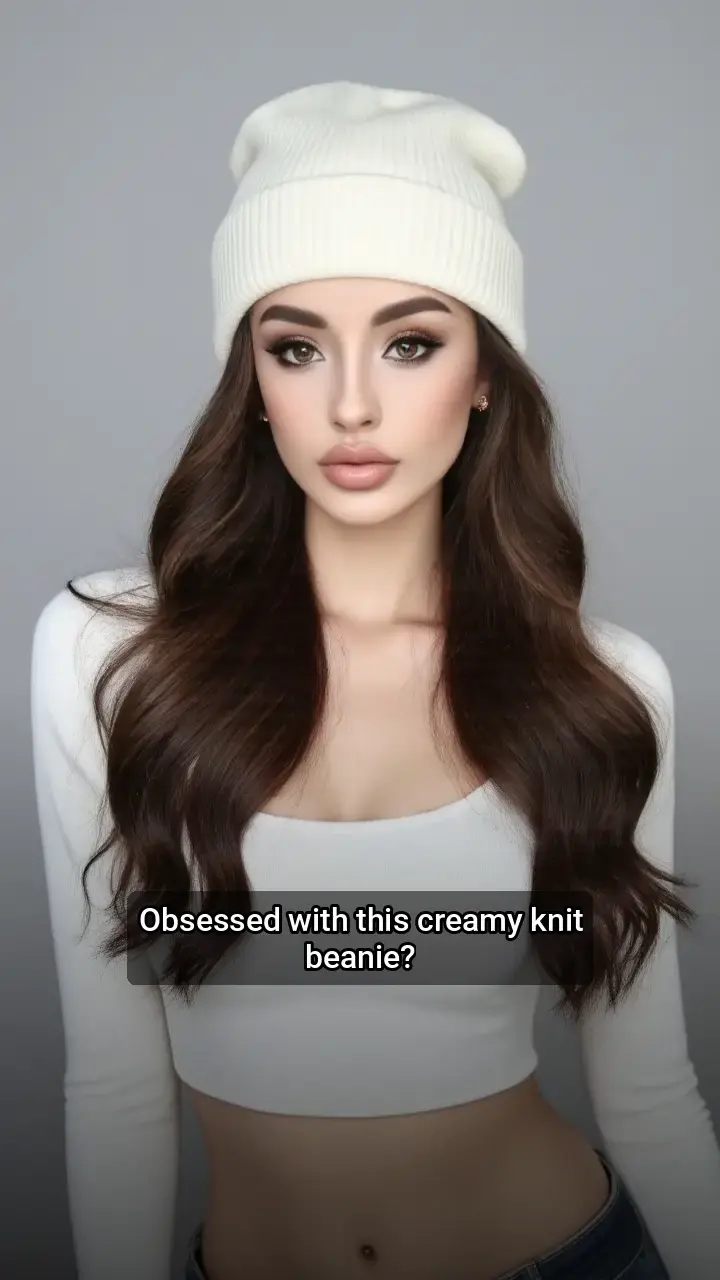 Loving this winter look!🤍