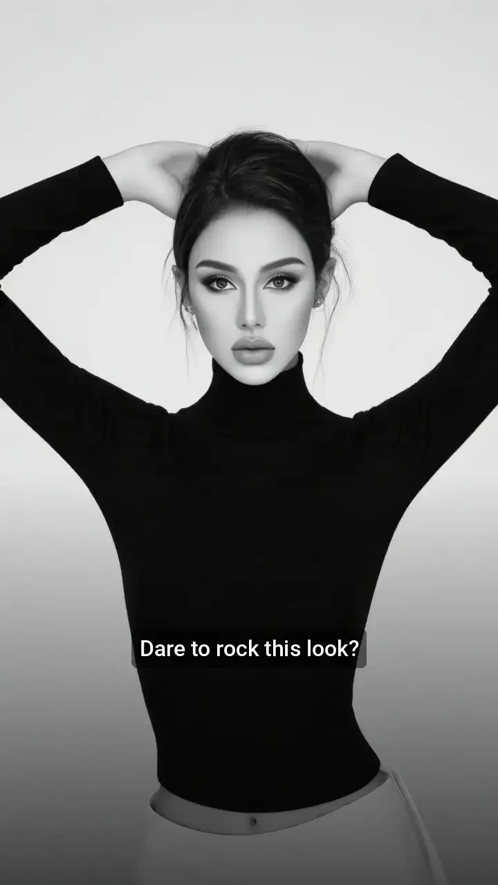Slay the Day in Black and White 🖤🤍