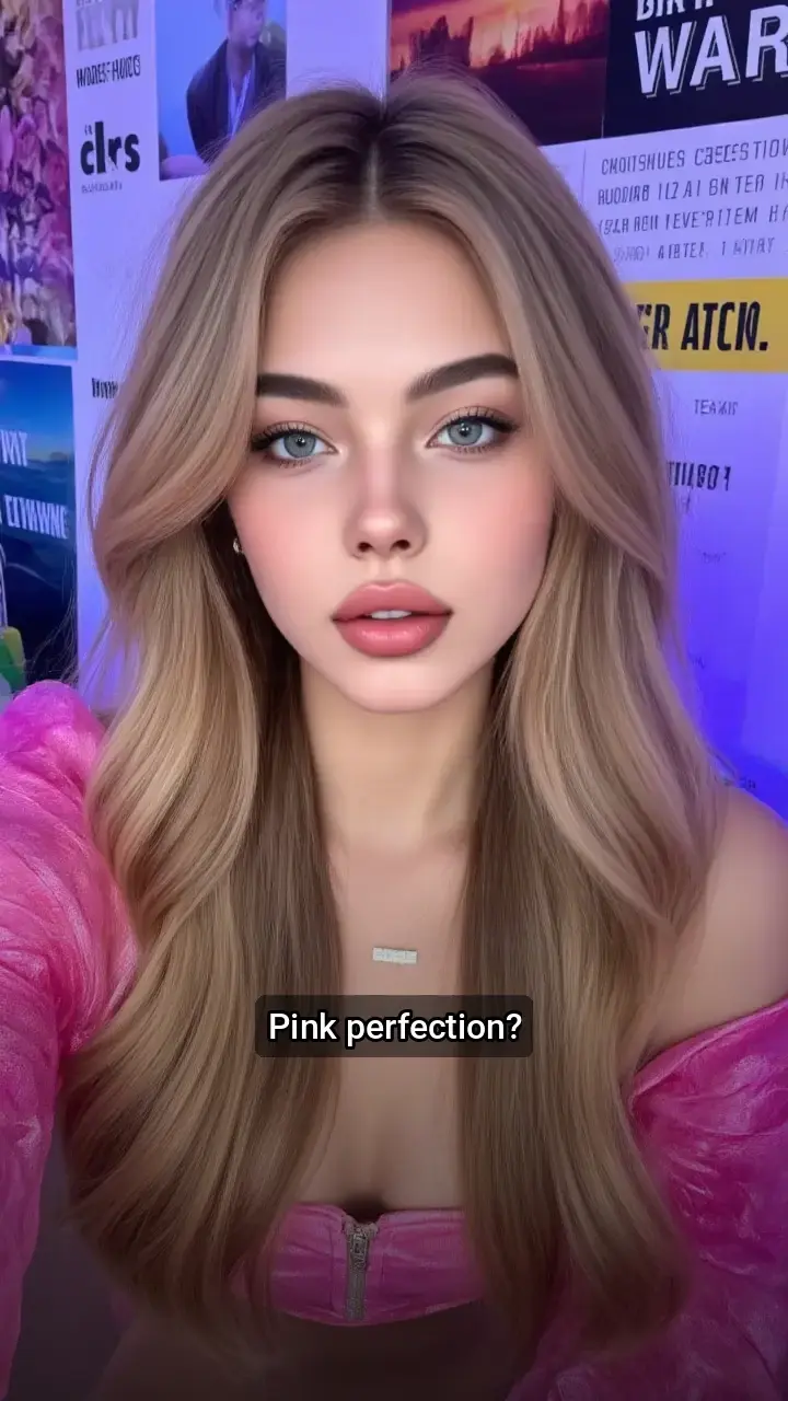 Obsessed with this pink look!π