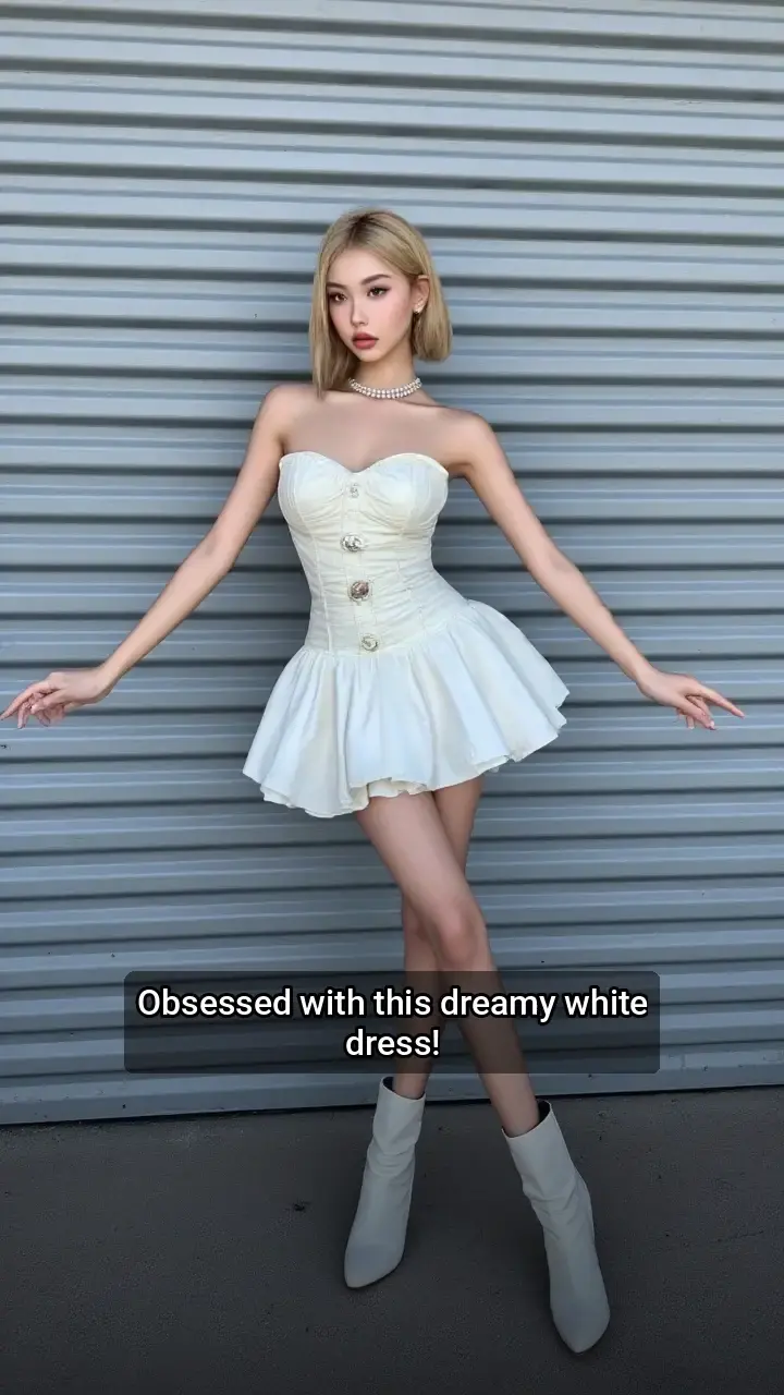 Slayyyyy in this White Dress! 😍