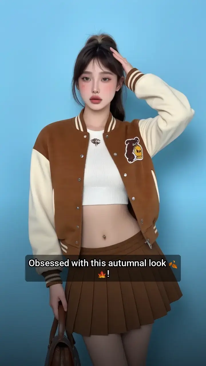 Dying over this autumn fit!🍂🍁