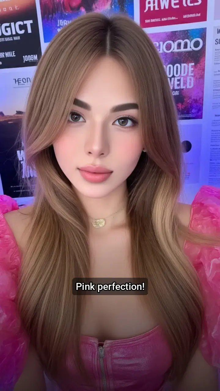 Loving this pink look!💖