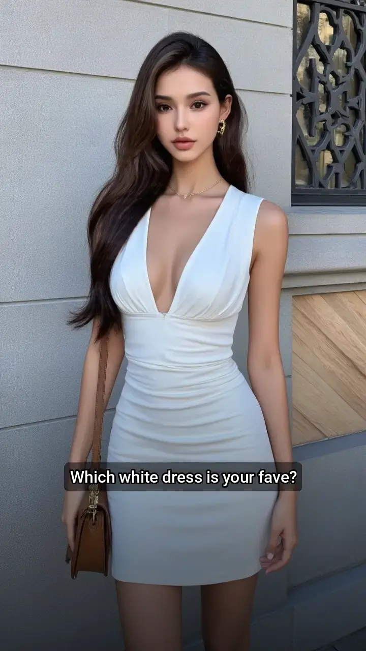 Obsessed with this white dress! 😍