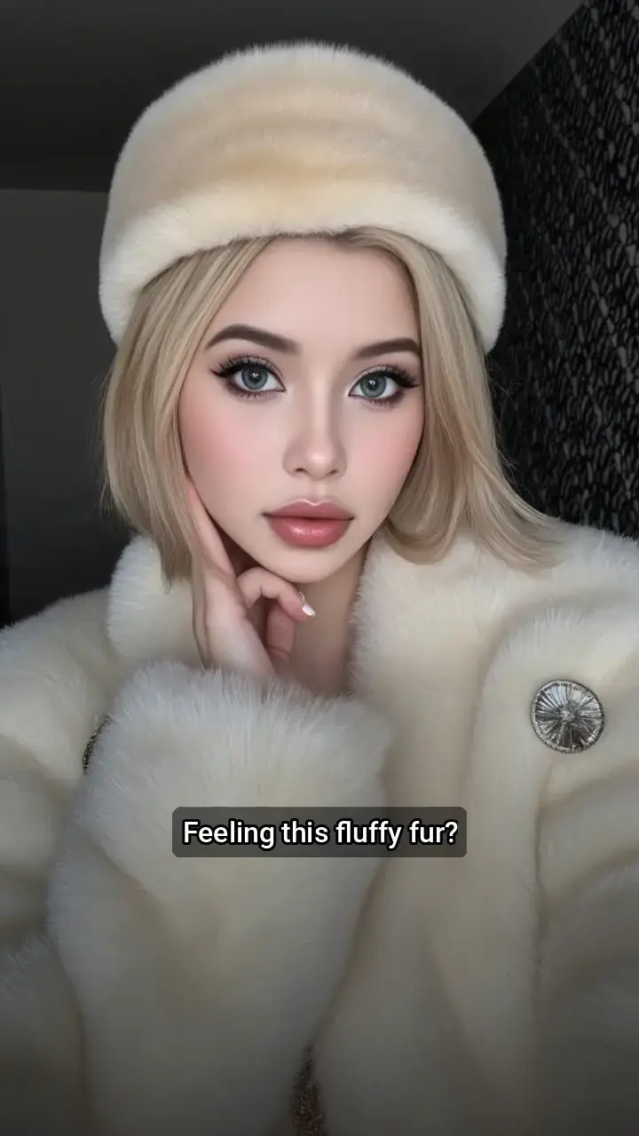 Loving this luxurious fur look! 😍