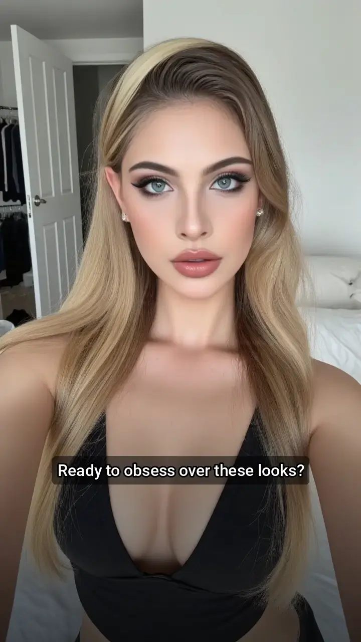 Obsessed with this new hair and makeup! 😍