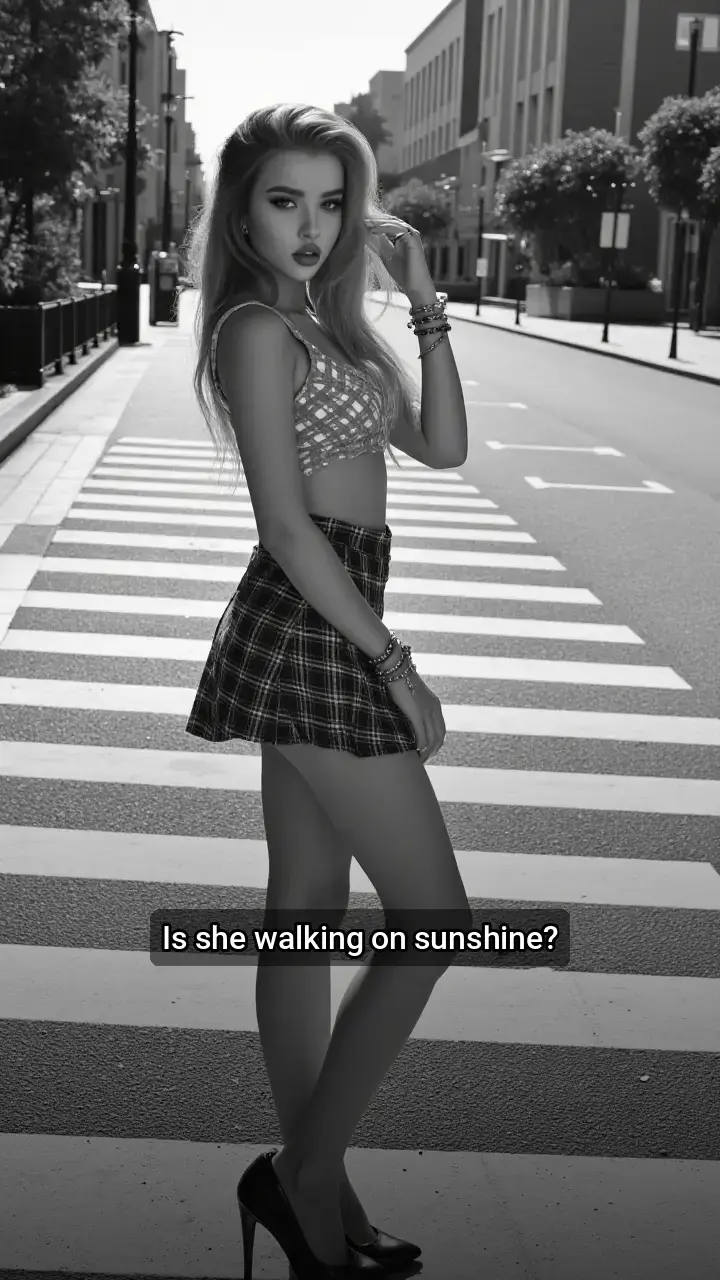 Obsessed: Where did she get that style?!