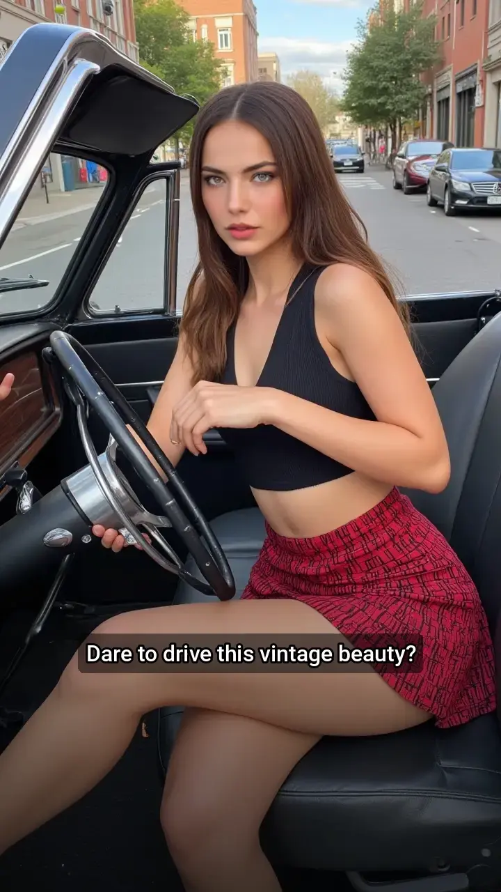 Imagined: She Escaped from Insnap's Algorithm! 🚗
