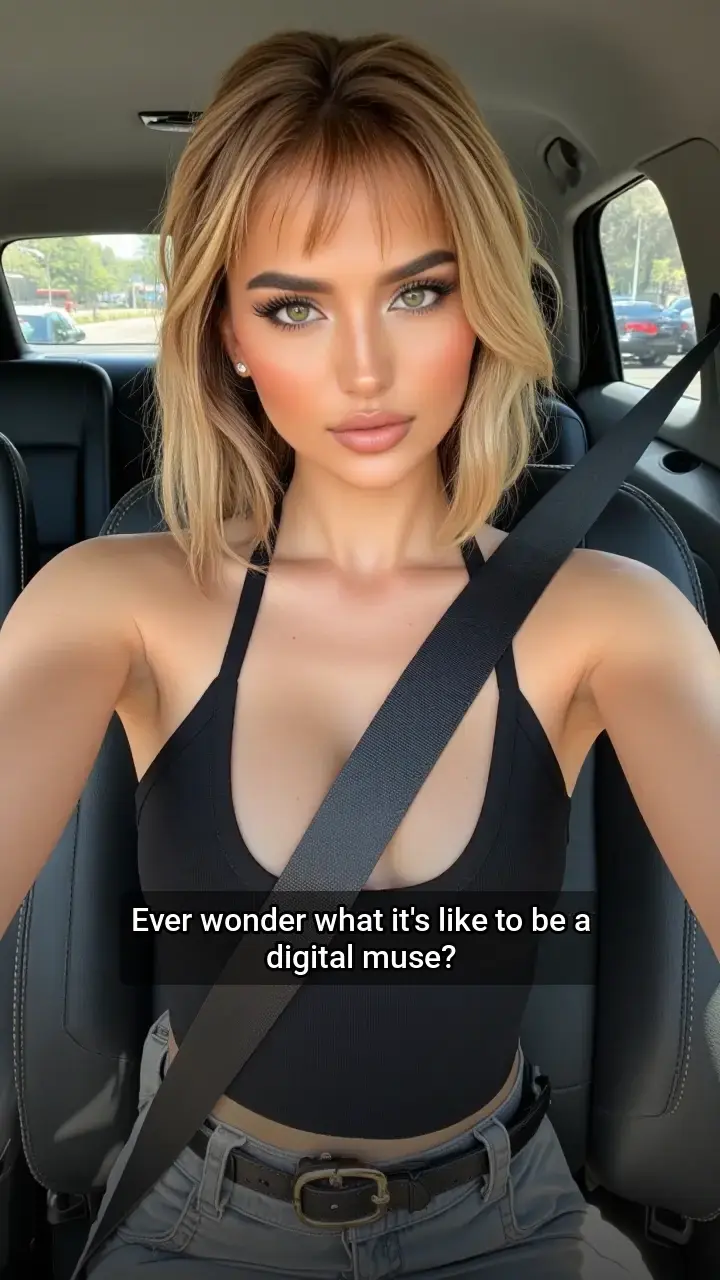 Obsessed! I met her in Insnap's digital dreamscape 💖