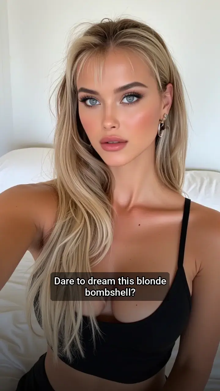 Obsessed: Is she from Insnap's digital realm? 💫